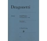 Henle Verlag Dragonetti Walzer Kontrabass