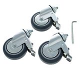 Manfrotto 104 Wheel Set Ø 75 with Brakes