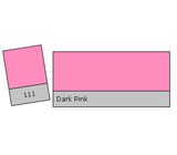 Lee Colour Filter 111 Dark Pink