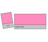 Lee Filter Roll 111 Dark Pink