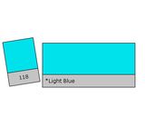 Lee Filter Roll 118 Light Blue