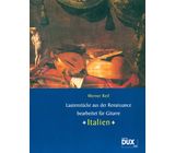 Edition Dux Lautenstücke Renaissance Ita