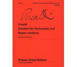 Wiener Urtext Edition Vivaldi Cellosonaten