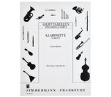 Zimmermann Verlag Grifftabelle Klarinette Boehm