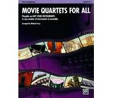 Alfred Music Publishing Movie Quartets for All T-Sax