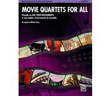 Alfred Music Publishing Movie Quartets for All A-Sax