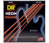 DR Strings Neon Orange NOB5-45