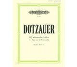 Edition Peters Dotzauer 113 Violoncello-Etüde