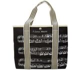 Music Sales Canvas Tote Bag Sheet Music