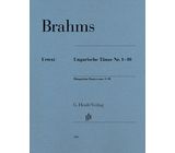 Henle Verlag Brahms Ungarische Tänze 1-10