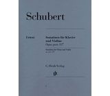 Henle Verlag Schubert Violinsonaten