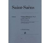 Henle Verlag Saint-Saëns Cello Concerto 1