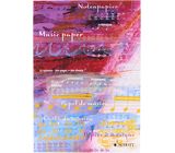 Schott Notenblock Music Paper A4