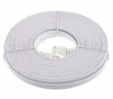 Lindy Cat6 Flach-Cable 10m White