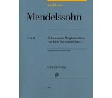 Henle Verlag Am Klavier Mendelssohn