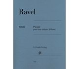 Henle Verlag Ravel Pavane Piano