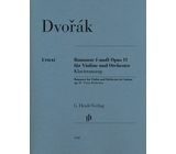 Henle Verlag Dvorak Romance op.11 Violin