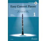 Schott Easy Concert Pieces Clarinet 1