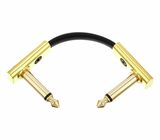 Rockboard Flat Patch Cable Gold 5 cm