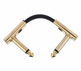 Harley Benton Pro-5 Gold Flat Patch Cable