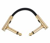 Harley Benton Pro-10 Gold Flat Patch Cable