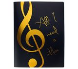 agifty Music Folder Gold Ring