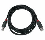 Lindy USB 2.0 Cable Typ A/B 3m BK