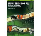 Alfred Music Publishing Movie Trios For All Alto Sax