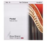 Bow Brand Pedal Natural Gut 1st G No.6