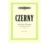 Edition Peters Czerny 160 kurze Übungen