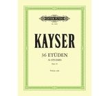 Edition Peters Kayser 36 Etüden op. 20 Violin