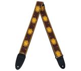 Levys Woven Jacquard Strap 2" BRN