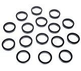 Stairville Snap Protector Ring Bk 16pcs