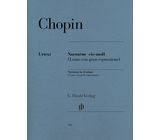 Henle Verlag Chopin Nocturne cis-moll