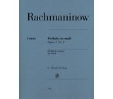 Henle Verlag Rachmaninow Prélude op.3 Nr.2