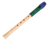 Moeck 1027 Flauto Penta Green/Blue
