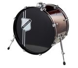 Millenium Focus 22"x16" Bass Drum Red