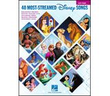 Hal Leonard 40 Most-Streamed Disney Songs