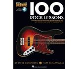 Hal Leonard 100 Rock Lessons Bass
