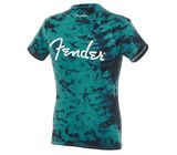 Fender T-Shirt Tie-Dye Logo Black L