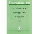 Friedrich Hofmeister Verlag Kopprasch 60 Etüden Tuba 2