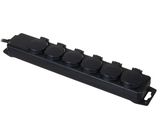 Brennenstuhl Hinged Lid Socket Dist. 6-Way