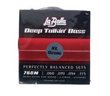 La Bella 760N-XL Black Nylon Tape