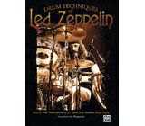 Alfred Music Publishing Drum Techniques Led Zeppelin