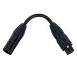ADJ DMX 3-pin M to 5-pin F IP65