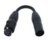 ADJ DMX 3-pin F to 5-pin M IP65