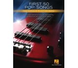 Hal Leonard First 50 Pop Songs Bass