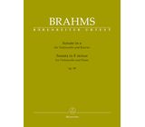 Bärenreiter Brahms Cellosonate op. 38