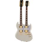 Harley Benton DC-Custom II 612 White