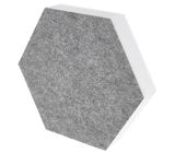 t.akustik Hexagon Melamine Light Grey 50